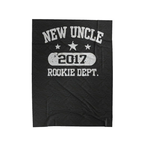 New Uncle 2017 Rookie Dept Velveteen Blanket