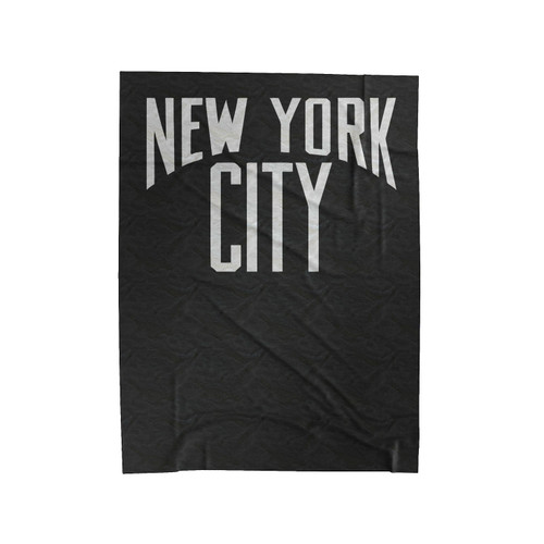 New York City Classic Retro Velveteen Blanket