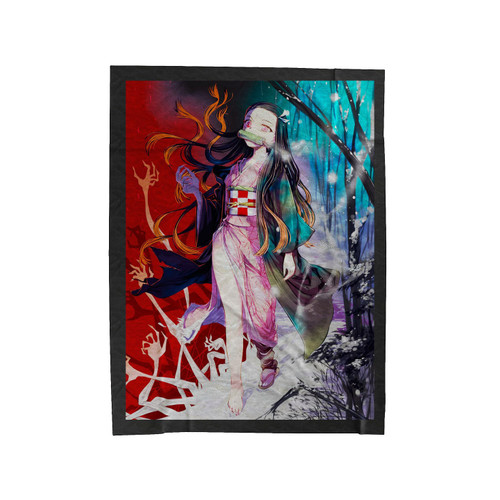 Nezuko Demon Slayer Velveteen Blanket