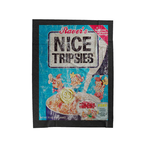 Nice Tripsies Xanax Lsd Mdma Acid Psychedelic Velveteen Blanket