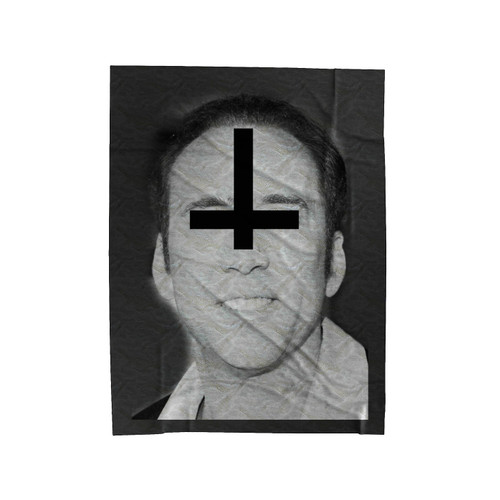 Nicolas Cage Satan Velveteen Blanket