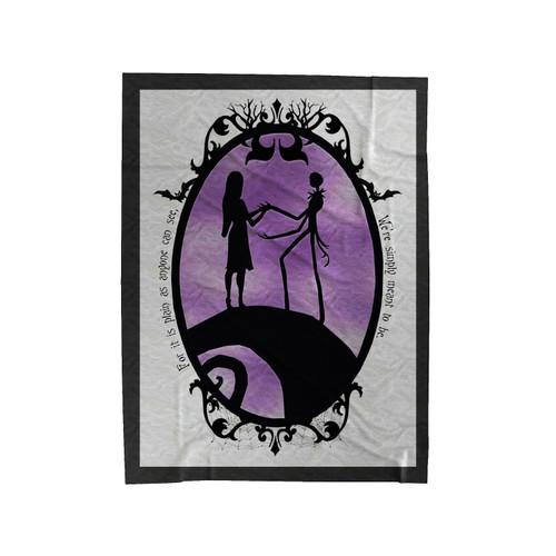 Nightmare Before Velveteen Blanket