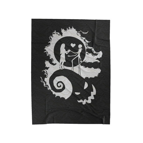Nightmare Before Christmas Velveteen Blanket