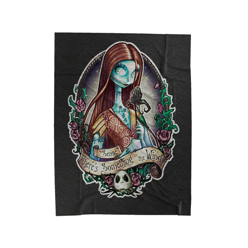 Nightmare Before Christmas Sally Tattoo Velveteen Blanket