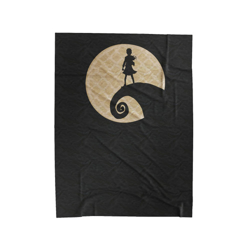 Nightmare Before Stranger Things Velveteen Blanket