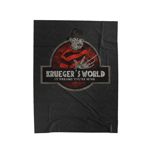 Nightmare On Elm Street Kruegers World Ifa 31Jan Velveteen Blanket
