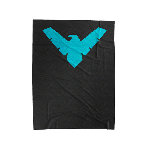 Nightwing Logo Dc Comics Superhero Velveteen Blanket