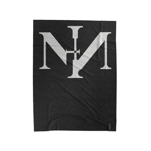 Nine Inch Nails Logo Funny Velveteen Blanket