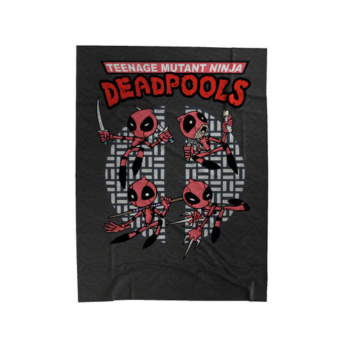 Ninja Turtles Deadpool Velveteen Blanket
