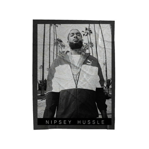 Nipsey Hussle Palms Velveteen Blanket
