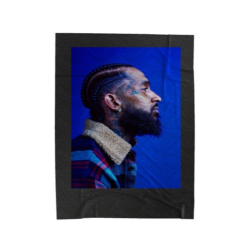 Nipsey Hussle Rapper Velveteen Blanket