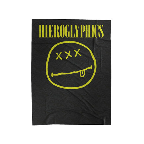 Nirvana Hieroglyphics Hierovana Velveteen Blanket