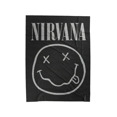 Nirvana Logo 1 Velveteen Blanket
