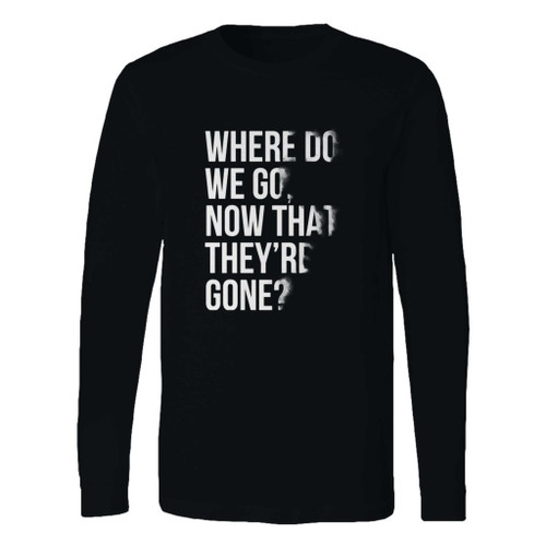 This classic fit where do we go avenger end game long sleeve shirt is casually elegant and very comfortable. With fine quality print to make one stand out, it's a perfect fit for every occasion.