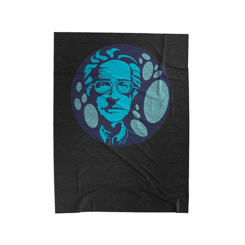 Noam Chomsky Tribute Anti Capitalism Political Occupy Wall Street Velveteen Blanket