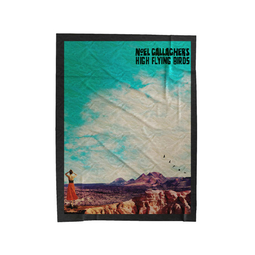 Noel Gallagher's High Flying Birds Album Cover Velveteen Blanket