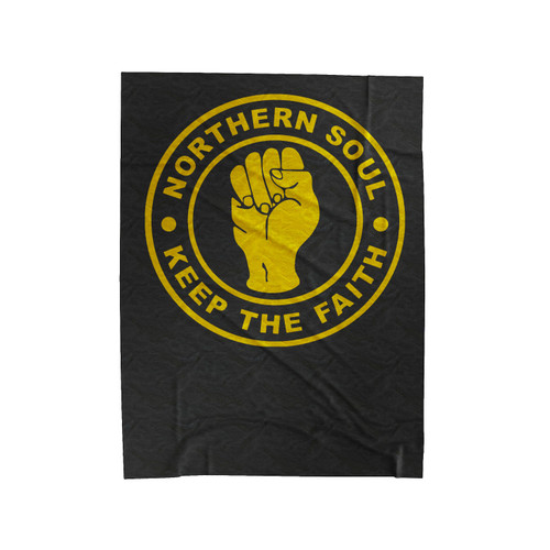 Northern Soul Velveteen Blanket