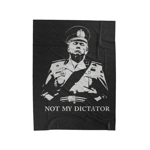 Not My Dictator Velveteen Blanket