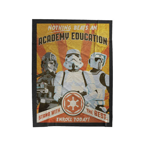 Nothing Beats An Academy Education Velveteen Blanket