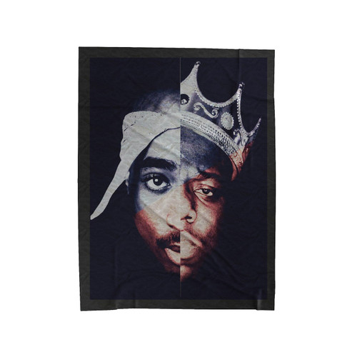 Notorious B. I. G Velveteen Blanket