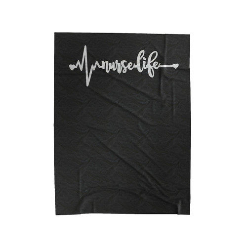 Nurse Life Velveteen Blanket