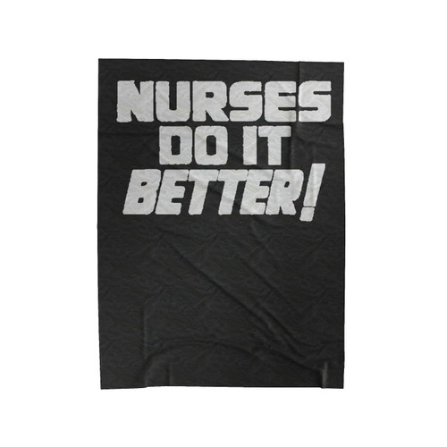 Nurses Do It Better Robert Plant Led Zeppelin Jimmy Page 70S Classic Rock Velveteen Blanket