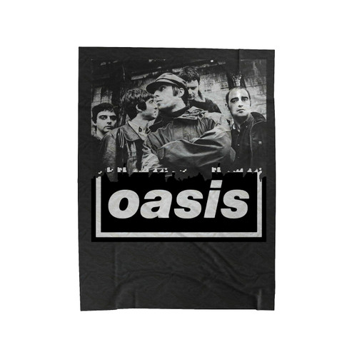 Oasis Band Personel Velveteen Blanket