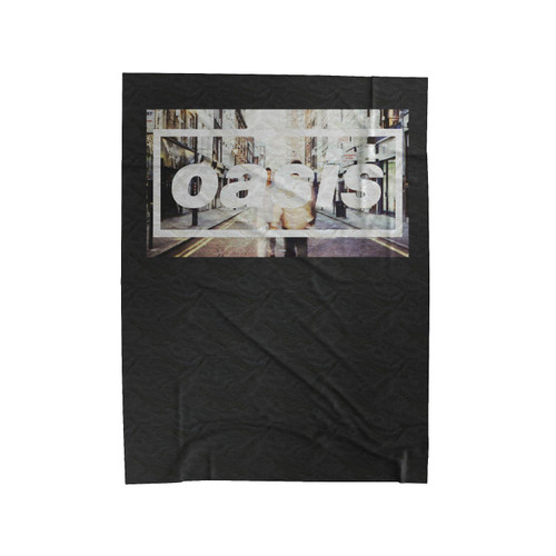 Oasis Band Rock Cover Album Art Velveteen Blanket