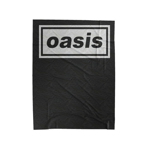 Oasis Box Logo Velveteen Blanket