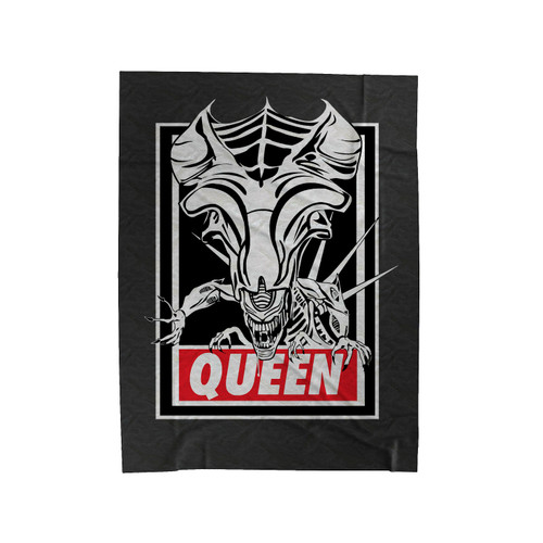 Obey Alien Alien Queen Xenomorph Velveteen Blanket