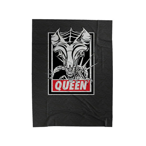 Obey Alien Alien Queen Xenomorph Horror Movies Velveteen Blanket