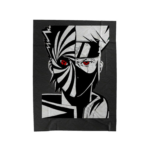 Obito Kakashi Anime Velveteen Blanket