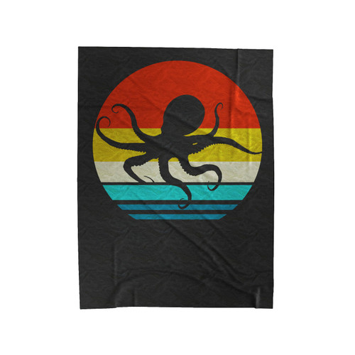 Ocean Octopus Velveteen Blanket