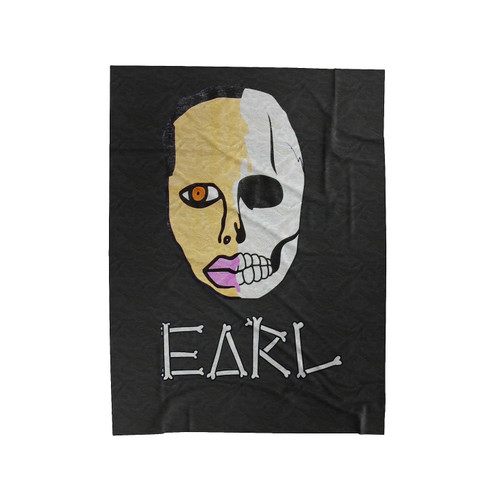 Odd Future Earl Sweatskull Velveteen Blanket