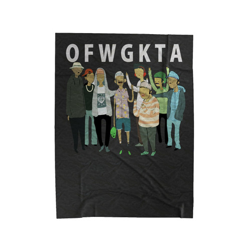 Ofwgkta Odd Future Adventure Time Wolf Gang Tyler Velveteen Blanket