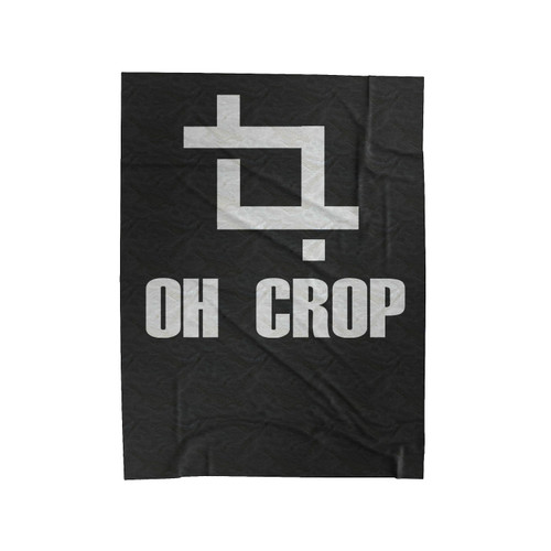 Oh Crop Dslr Camera Photography Velveteen Blanket