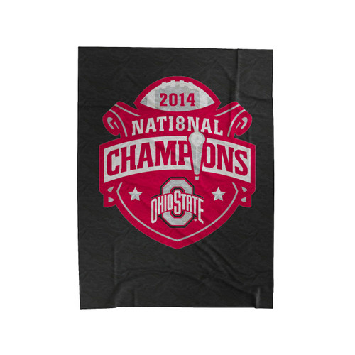 Ohio State Spring Game Velveteen Blanket