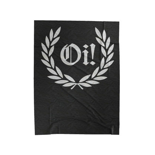 Oi Laurel Ringer Velveteen Blanket