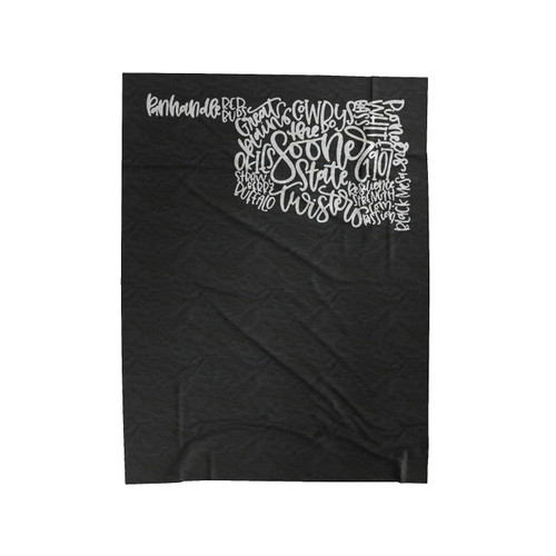Oklahoma State Velveteen Blanket