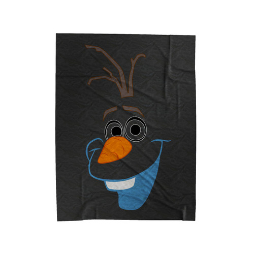 Olaf Face Velveteen Blanket