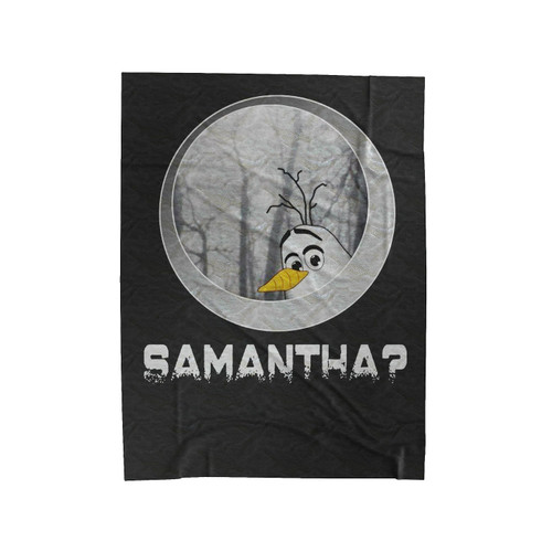 Olaf Frozen 2 Samantha Velveteen Blanket