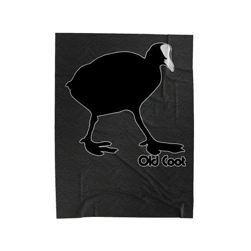 Old Coot Velveteen Blanket