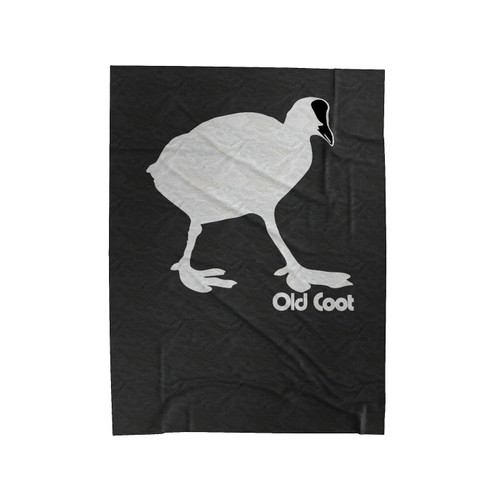 Old Coot Funny Fathers Day Velveteen Blanket