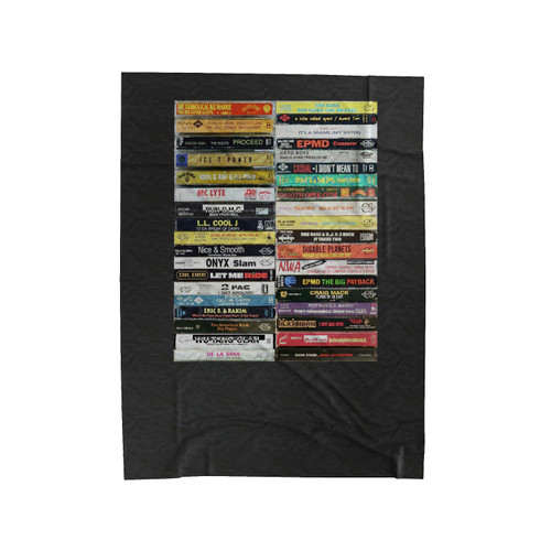 Old School Cassette Tapes Funny Meme Velveteen Blanket