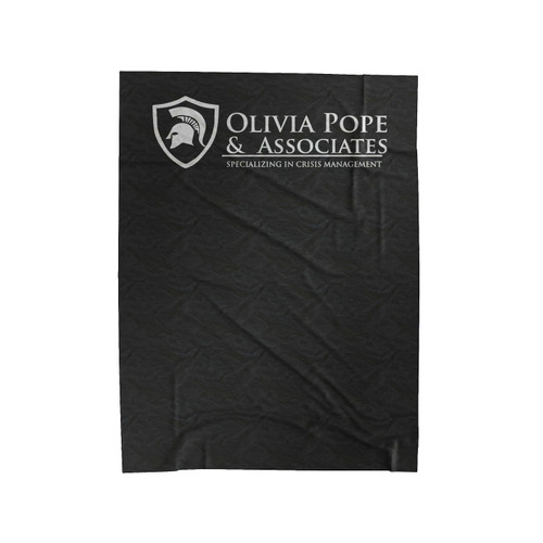 Olivia Pope & Associates Scandal Velveteen Blanket