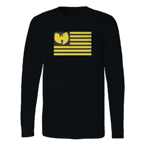 This classic fit wu tang clan flag long sleeve shirt is casually elegant and very comfortable. With fine quality print to make one stand out, it's a perfect fit for every occasion.