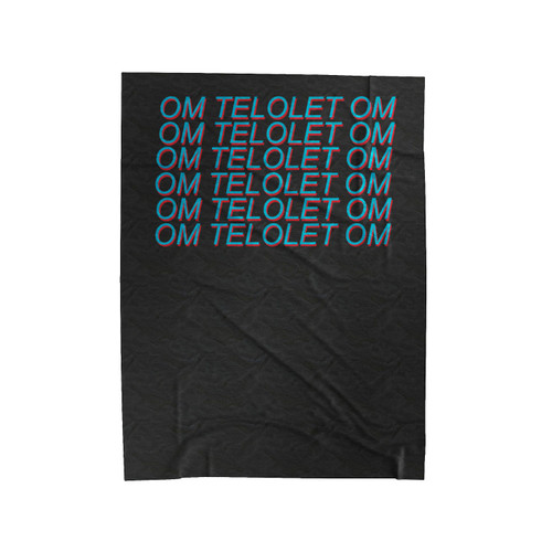 Om Telolet Om Om Telolet Om Velveteen Blanket