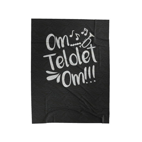 Om Telolet Om!!! Velveteen Blanket