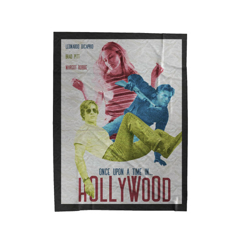 Once Upon A Time In Hollywood 3 Velveteen Blanket