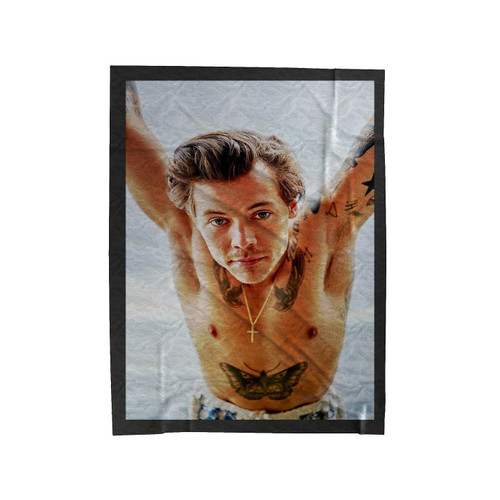 One Direction Boy Band Harry Styles Velveteen Blanket